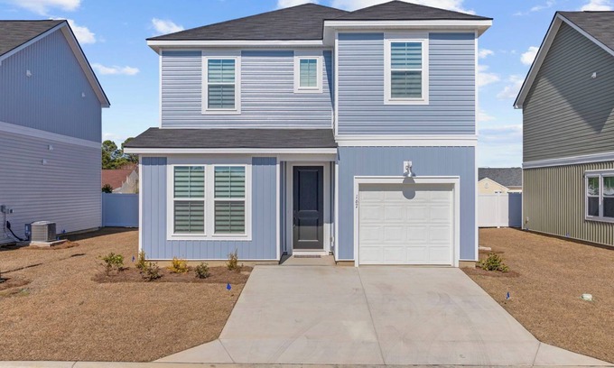 Little River Casa | New! 2025 Build-Family-Friendly-EV Charger-Near Golf, Beach & Shopping!