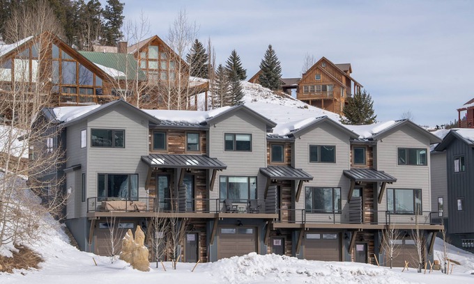 Crested Butte South Casa | NEW 3BR/3BA Townhome w/Mountain Views, Heated Garage with Walk to Brewery - CB2