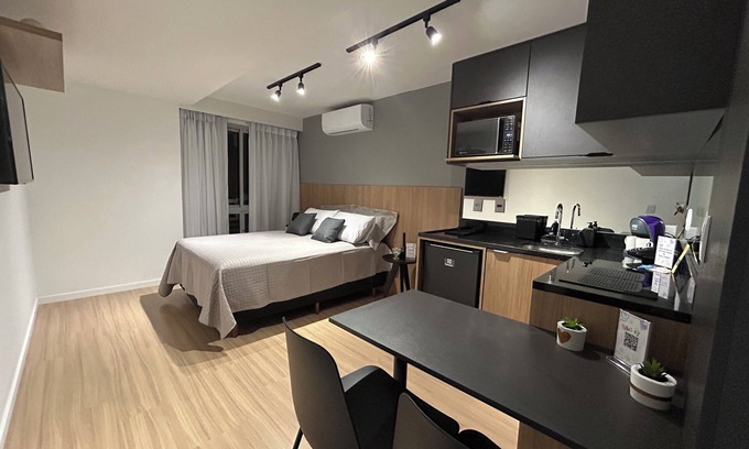 Niteroi Apartamento | New and modern studio - UNI Home 113 - near MAC, Boa Viagem