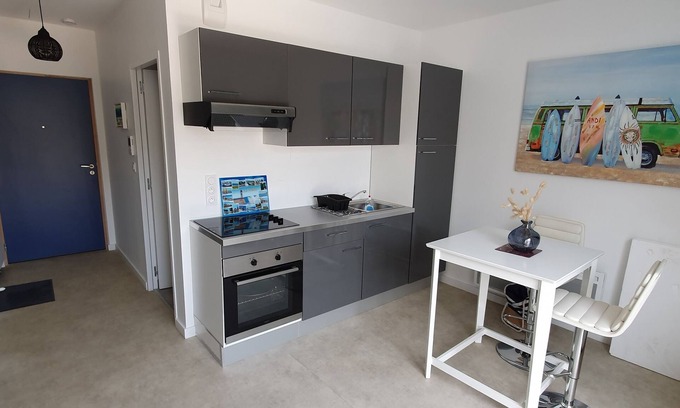 La Tranche-sur-Mer Apartamento | New apartment in private residence with swimming pool