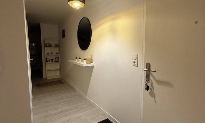 Centre Ville Rive Gauche Apartamento | New apartment 5 minutes from Rouen's historic center - breathtaking view.