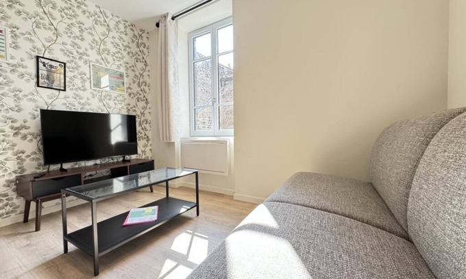 Riom Apartamento | New apartment for 4 people in the heart of Riom