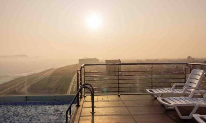 San Miguel Apartamento | Departamento Nuevo con piscina frente al mar