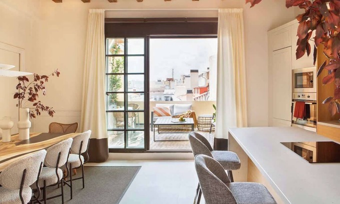 Recoletos Apartamento | Nuevo y hermoso apartamento con terraza en la azotea