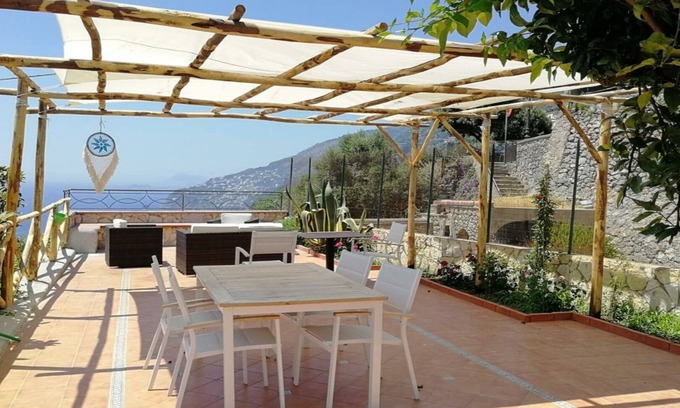 Conca dei Marini Villa | Nueva Boutique Villa Donna Antonia cerca de Amalfy y Positano con vista al mar wifi gratis