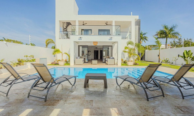 Playa Chiquita Villa | NEW BUILD!! Elegant 5BR Villa with Pool, Minutes from Puerto Plata Airport