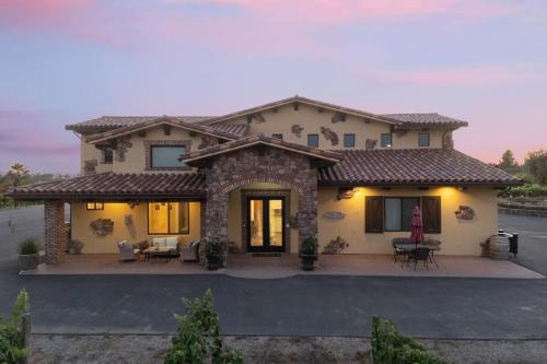 Temecula Casa | New-Build Temecula Villa with King Suite Fireplace Vineyard Views The Villa by AvantStay