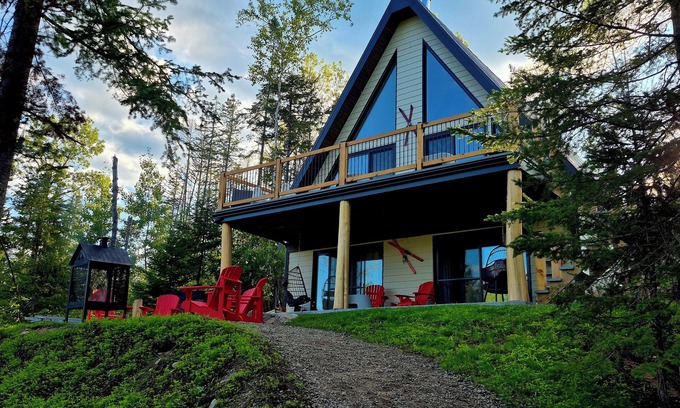 Mauricie Chalet De Esquí | **NEW** Breathtaking views and tranquility - Chalet A-Frame en Mauricie