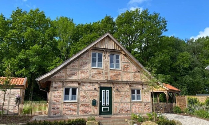 Warendorf Casa | New charming half-timbered house by the lake in the idyllic Münsterland region