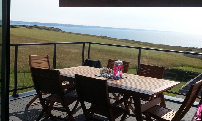 Plomodiern Casa | Nueva villa confortable con vistas panorámicas al mar, Plomodiern - Pors ar vag beach