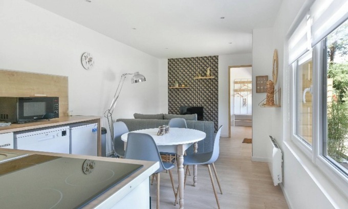 Camiers Casa | New cottage for 2/4 people with terrace + garden