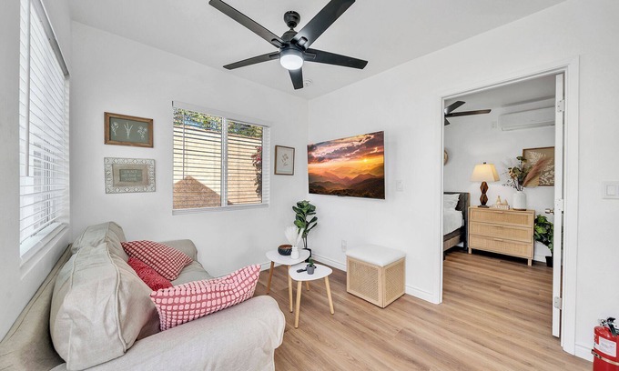San Bernardino Casa | New&Cozy 1BR with Private Yard near NOS & Yaamava