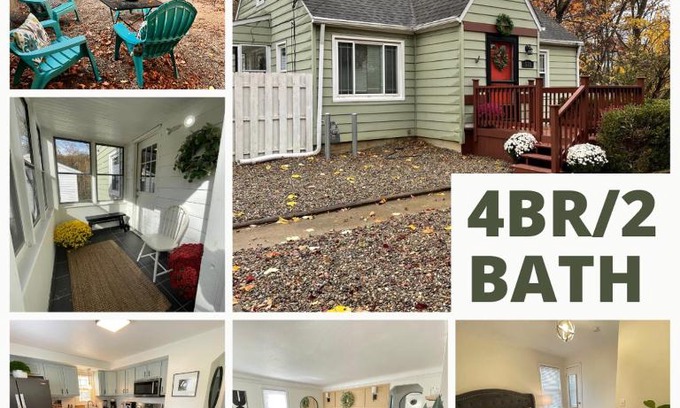 Berea Casa | New! Cozy 4-bedroom w/free parking. Dogs welcome!
