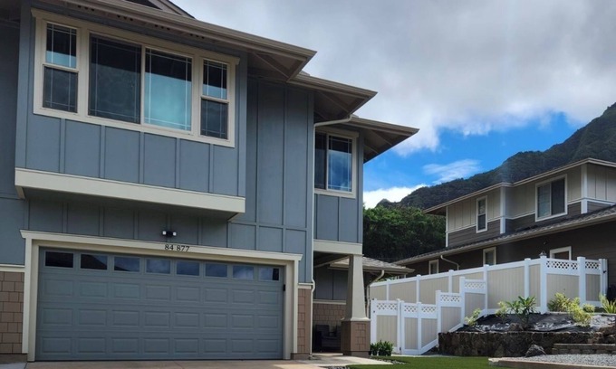 Makaha Valley Casa | NEW HOME in Private Community with Ocean/Mountain Views. 5 Min. Drive to Beach