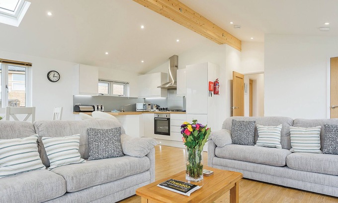 Carnmenellis Chalet De Esquí | Alojamiento de 3 habitaciones en Carnmenellis, Nr Falmouth