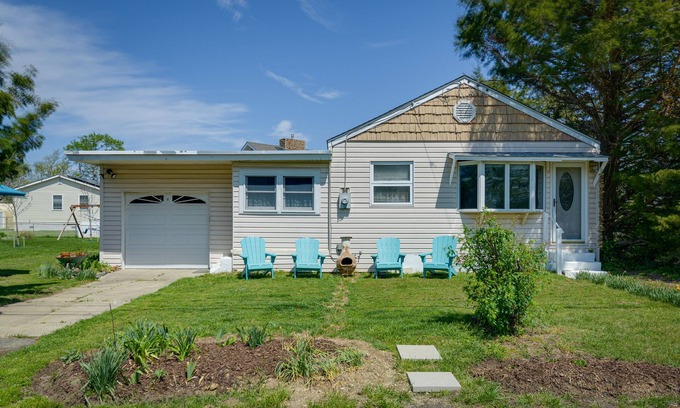Del Haven Cabaña | New Jersey Cottage w/ Grill - Short Walk to Beach!