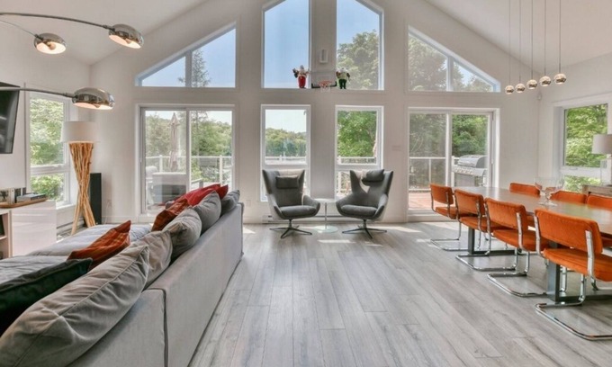 Mille-Isles Chalet De Esquí | New Lakefront Cottage in Morin Heights