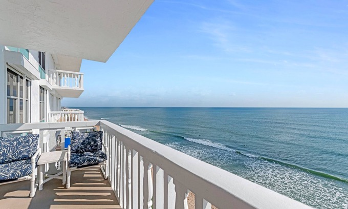 Aquarius Oceanfront Condominio | New listing! Direct oceanfront condo with private balcony overlooking the pool and beach