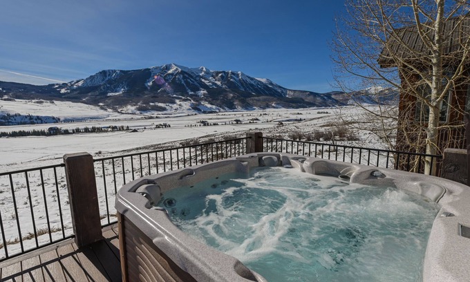 Crested Butte South Casa | New Listing! Large Home on 15 Acres with Hot Tub and AMAZING Views