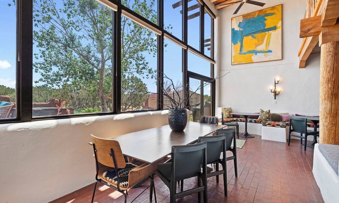 Seton Village Casa | New Listing! Modern Adobe Masterpiece | Hot Tub | Rooftop Deck