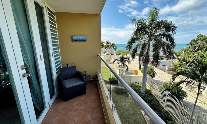 Cabo Rojo Condominio | NEW LISTING. Unwind at Seaside Serenity, 2B/2B, full A/C, WiFi.