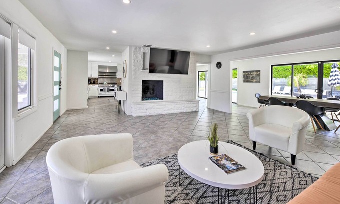 Deepwell Estates Casa | NEW! Luxe Palm Springs Smart Home w/ Putting Green
