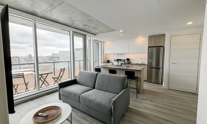 Milton Park Apartamento | New Luxury Unit in Heart of MTL 809 | Metro access