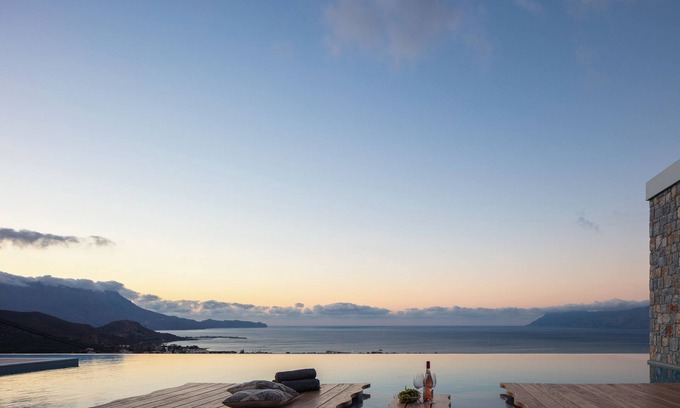 Kissamos Villa | New luxury Villa Camellia with breathtaking view!!