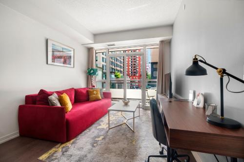 Yonge-Eglinton Apartamento | New Modern 2 Bedroom 2 Bath Apartment with Balcony
