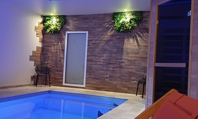 Bligny sur Ouche Casa | NUEVO ! Apartamento Naturaleza con gran Terraza + Acceso Spa/Piscina