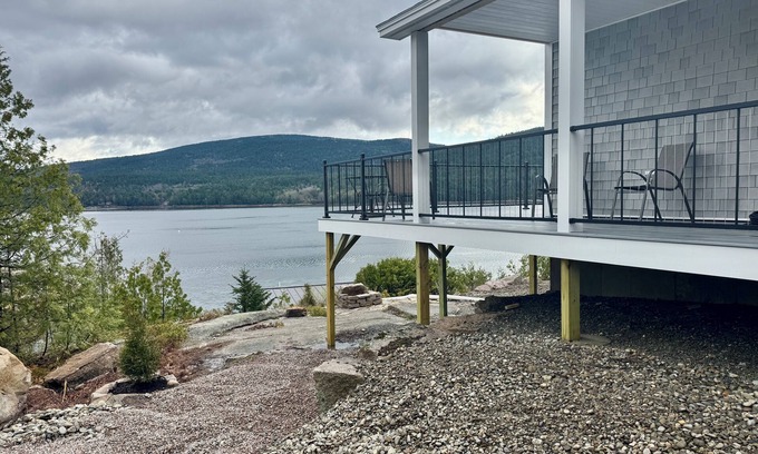 Hall Quarry Cabaña | Cabaña frente al mar en Somes Sound