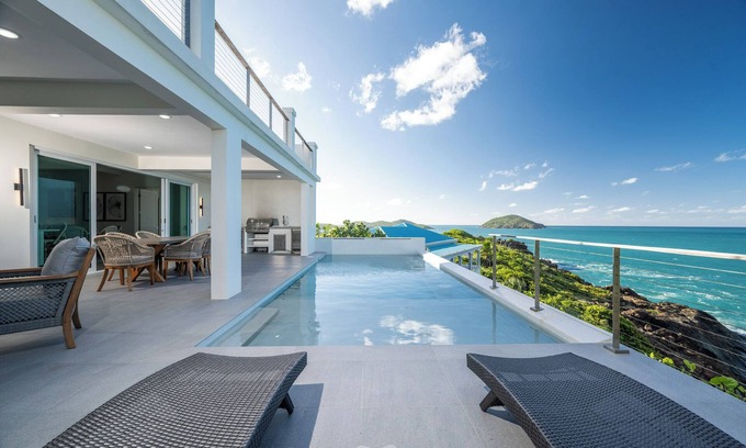 Tropaco Point Casa | NEW- Oceanfront Villa Tropaco-4BR 4.5BA with Pool