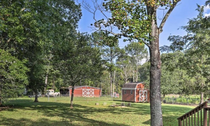 Chapin Otro | New! Peaceful retreat on 13 Acres near Lake Murray. Come watch the horses graze!