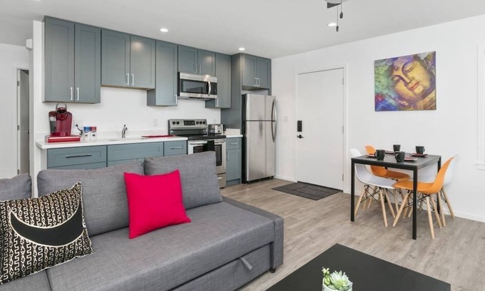 San Bruno Apartamento | New Remodeled Affordable 1bedroom 1 bath full kitchen near SFO and Caltrain