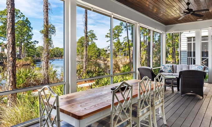 WaterSound West Beach Casa | New Rental in 2025/Heron Cottage/ Private Beach Access/ 4 Bikes