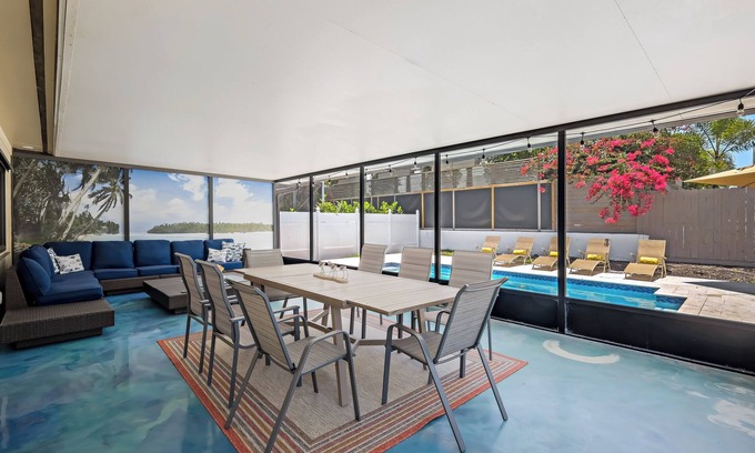Pelican Bay Casa | NEW! Sea La Vie - Pickleball close-Walk to Beach-Heated Pool-Monthly Discount!