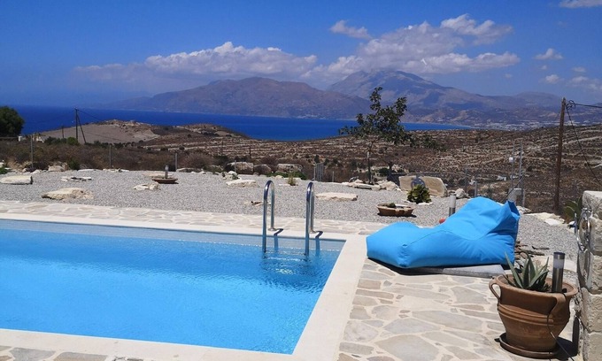 Kamilari Casa | Nueva villa con vistas al mar