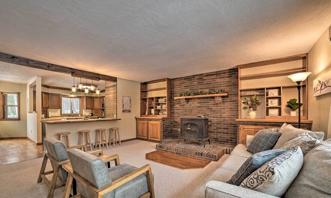 Gaylord Casa | NEW! Secluded 10-Acre Retreat, 2 Mi to Ski Resort!