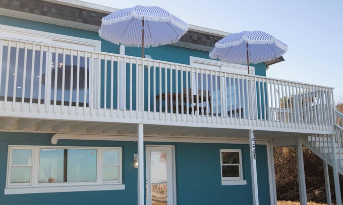 Flagler Beach Casa | NEW! Sleeps 16 - Oceanfront Home- Flagler Beach