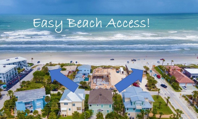 New Smyrna Beach Casa | 🌴OTOÑO !!! 🐬 VISTA AL MAR PASOS A LA PLAYA CERCA DE TODOS Y FLAGLER AVE