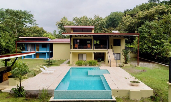 Hatillo Casa | NEW Spacious luxury home with creek access - WiFi / pool! with WiFi, AC