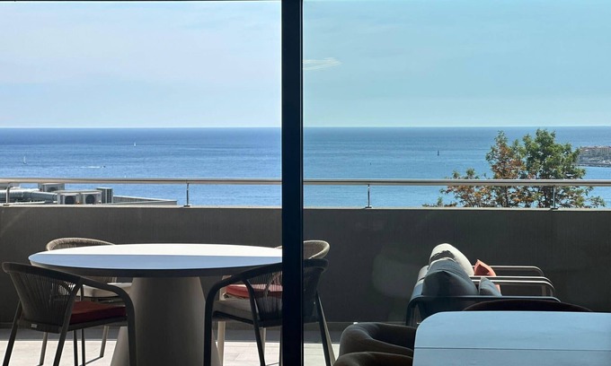 Corse-du-Sud Apartamento | New : T3 climatisé haut de gamme vue mer de 78m²+ terrasse 45m²