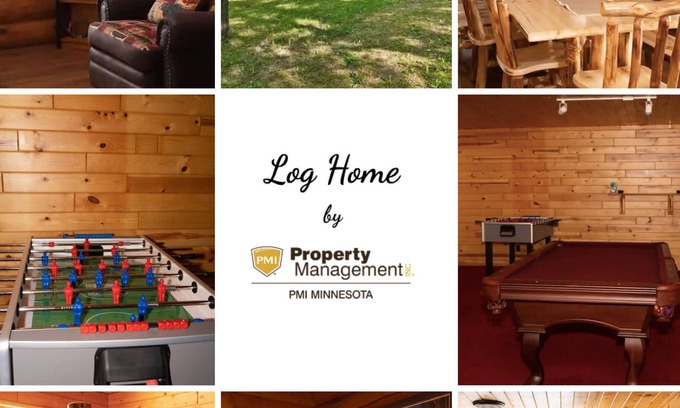 Deerwood Cabina | *New* Tranquil Log Home on Wilson Lake