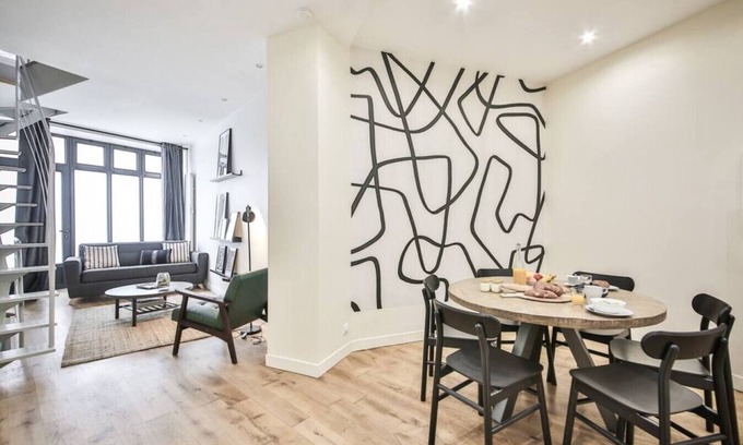 Quartier de la Plaine-de-Monceaux Apartamento | New Triplex 6Pers#Porte Maillot#Porte Champerret