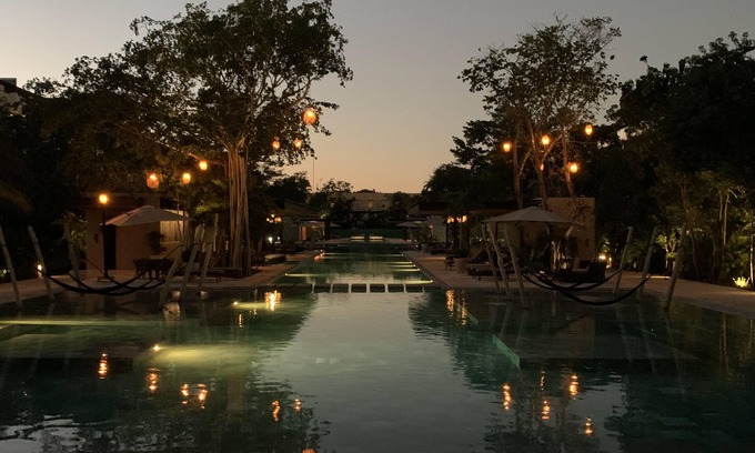 Playa Playacar Condominio | New TROPICAL AWA 1 Room Infinity Pool Gym Bar