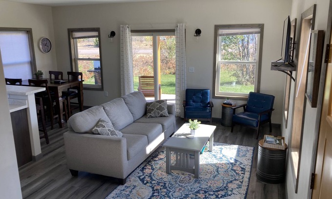 Kearsarge Casa | NEW Two bedroom two story home just outside of Calumet