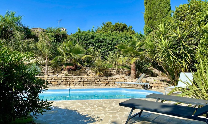Les Restanques Villa | Golfo de Saint-Tropez, playa y tiendas a pie