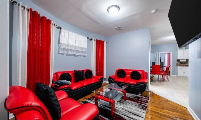Ampere Apartamento | ‼️ Newark‼️ 3BR Gem - Near NYC - & Attractions