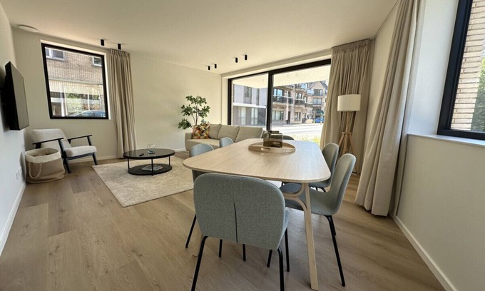 Duinbergen Apartamento | Newly built ground floor apartment near the beach