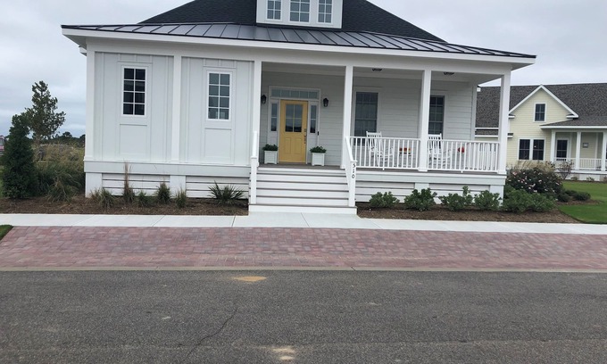 Cape Charles Casa | Newly Built Home Steps From Bay Creek Beach & Life Center!